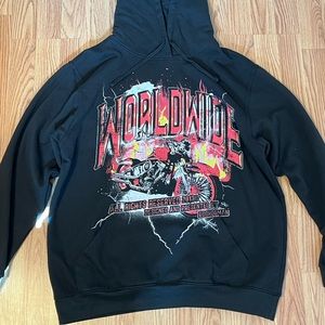 Graphic Motorcycle Hoodie